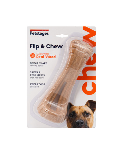 Игрушка для собак Petstages Flip&Chew Bone Жевательная кость 18 см (pt67723)