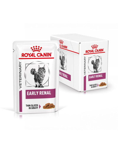 Вологий корм для дорослих котів від 7 років ROYAL CANIN EARLY RENAL FELINE 85 г