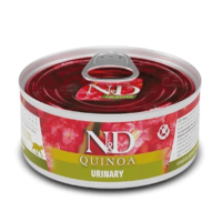 Влажный корм для кошек Farmina N&D QUINOA URINARY, DUCK & CRANBERRY ADULT утка, киноа, клюква и ромашка, 80 г 02178