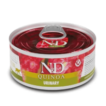 Влажный корм для кошек Farmina N&D QUINOA URINARY, DUCK & CRANBERRY ADULT утка, киноа, клюква и ромашка, 80 г 02178
