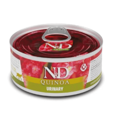 Влажный корм для кошек Farmina N&D QUINOA URINARY, DUCK & CRANBERRY ADULT утка, киноа, клюква и ромашка, 80 г 02178