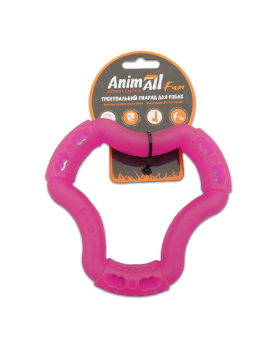 AnimAll Фан 88214 кольцо 6 сторон 15 см фиолетовое