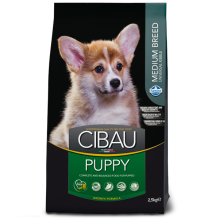 Сухой корм для щенков  средних пород Farmina CIBAU PUPPY MEDIUM с курицей 2,5 кг 30931