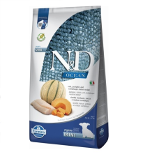 Сухий корм для цуценят малих порід Farmina N&D Grain Free OCEAN COD, PUMPKIN & CANTALOUPE MELON PUPPY MINI з тріскою та динею 7 kg 38814