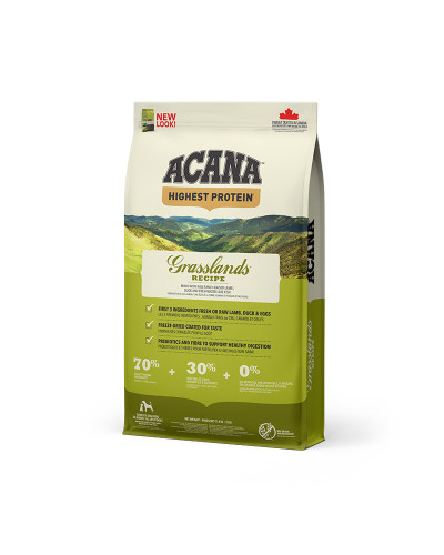Сухой корм для собак всех пород и стадий жизни ACANA Grasslands Recipe Dog 11,4 кг (a54211)