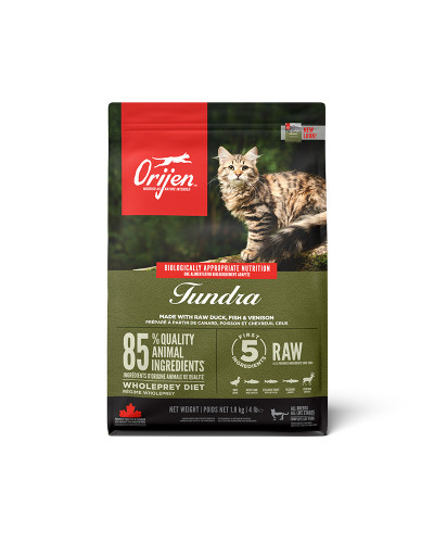 Сухой корм для котов всех пород и всех стадий жизни Orijen TUNDRA CAT 1,8 кг (o28318)