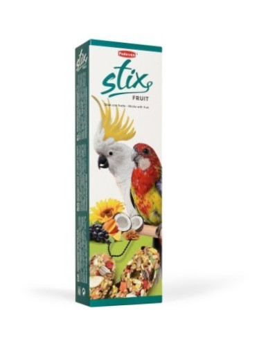 Ласощі для дорослих середніх та великих папуг Padovan Stix Grandi par/pap 150 г (PP00208)