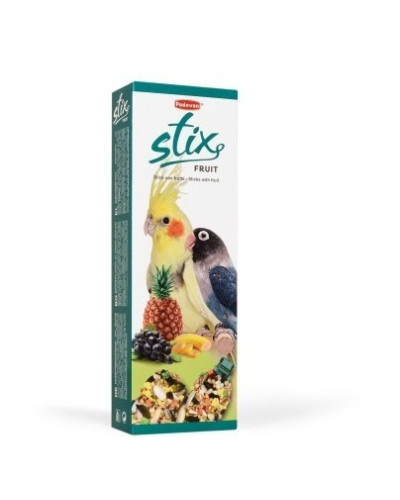 Ласощі для декоративних птахів Padovan Stix Fruit Parrocchetti 100 г (PP00347)