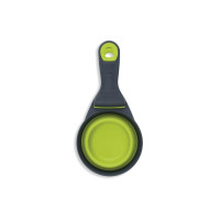 Мірна склянка для корму Dexas Collapsible KlipScoop складна на кліпсі 480 мл салатовий (dx30736)