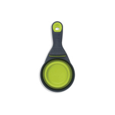 Мірна склянка для корму Dexas Collapsible KlipScoop складна на кліпсі 480 мл салатовий (dx30736)