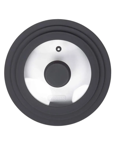Крышка универсальная Dexas Flex Lid Universal стекло/силикон 14,5-22 см (GSL85-432M)