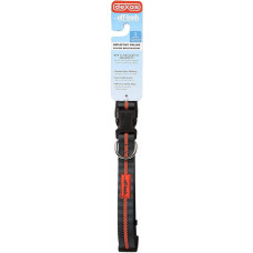 Нашийник для собак Dexas Off-Leash Collar 25-41см чорний/помаранчевий (PWC010-432-2027)