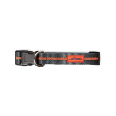 Нашийник для собак Dexas Off-Leash Collar 35-51 чорний/помаранчевий (PWC020-432-2027)