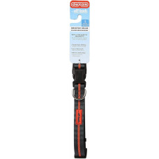 Нашийник для собак Dexas Off-Leash Collar 45х66 чорний/помаранчевий (PWC030-432-2027)