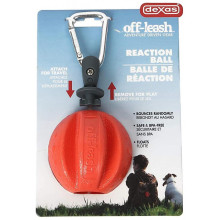 Іграшка для собак Dexas Off Leash Reaction Ball м'яч з карабіном (PWT011-2027)