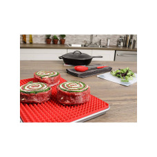 Коврик для выпечки силиконовый Dexas Cooking MatSilicone 41х29 красный (GCM1-1795)