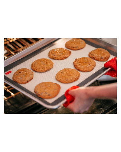Коврик для выпечки Dexas Baking Mat Fiberglass S 29х21 силиконовый серый (GCM115-432)