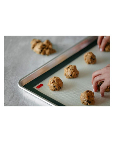 Коврик для выпечки Dexas Baking Mat Fiberglass S 29х21 силиконовый серый (GCM115-432)