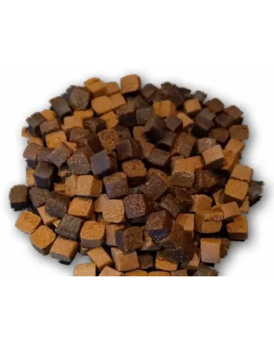Ласощі для котів Alpha Spirit Snacks напіввологі беззернові кубики з риби 50 г (as8007350)