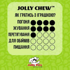 Игрушка для собак Jolly Pets Flex-N-Chew Bobble для лакомств 7,5 см Оранжевый (JB03)