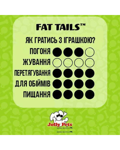 Игрушка для собак Jolly Pets Кенгуру хвостатый Малый 18 см (FT77)