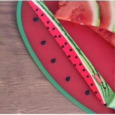 Кухонная доска двусторонняя Dexas Watermelon Cutting and Serving Board АРБУЗ 43,5х30,5 червоний (476)