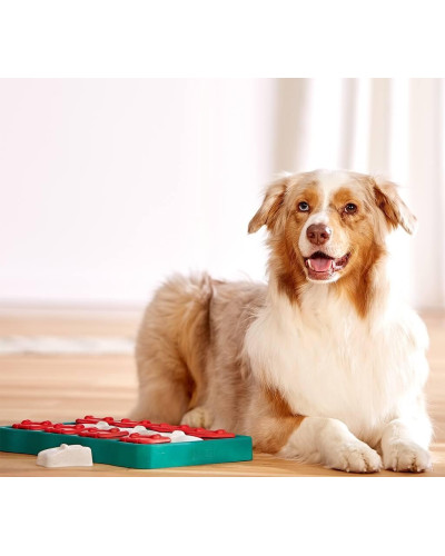 Игрушка для собак Nina Ottosson Dog Brick (Дог Брик) интерактивная 2 уровень сложности 21х31 см (no67333)