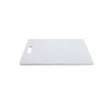 Кокосовая доска для нарезки Dexas PolyFiber Coconut Board EVOLV Полифибер 37х28 см Белая с черным (451-PC32)