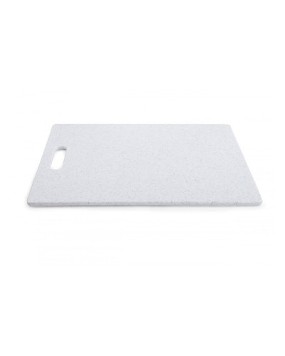 Кокосовая доска для нарезки Dexas PolyFiber Coconut Board EVOLV Полифибер 37х28 см Белая с черным (451-PC32)