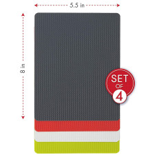 Набір ультратонких дощок Dexas Heavy Duty Grippmat™ Set 4 шт L 36х29 Різнокольоровий (6554PK2)