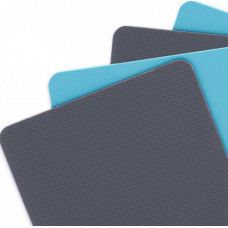 Набір ультратонких дошок Dexas Flex Mats Set Флекс Мат M 28х20см 4шт Чорний/Блакитний (6014PK6)