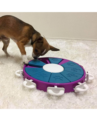 Игрушка для собак Nina Ottosson Dog Twister (Твистер) интерактивная 3 уровень сложности d= 26 см (no67335)