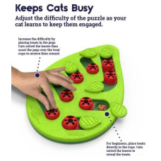 Іграшка для котів Nina Ottosson Cat Buggin Out Puzzle & Play (Головоломка) інтерактивна 2 рівень 35x29 (no69479)