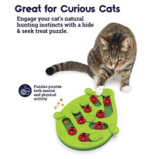 Іграшка для котів Nina Ottosson Cat Buggin Out Puzzle & Play (Головоломка) інтерактивна 2 рівень 35x29 (no69479)