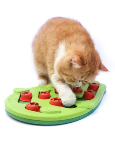 Іграшка для котів Nina Ottosson Cat Buggin Out Puzzle & Play (Головоломка) інтерактивна 2 рівень 35x29 (no69479)