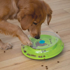 Іграшка для собак Nina Ottosson Dog Wobble Bowl (Лабіринт) інтерактивна 1 рівень складності 14х18 см (no69344)