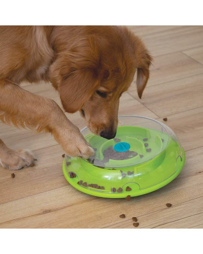 Игрушка для собак Nina Ottosson Dog Wobble Bowl (Лабиринт) интерактивная 1 ур сложности 14х18см (no69344)