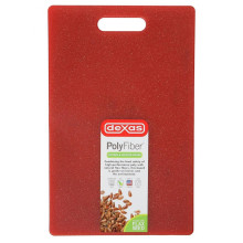 Кухонная доска Dexas PolyFiber Cutting&Serving Board из волокон льна M 38х24см Красная (450-PF101)