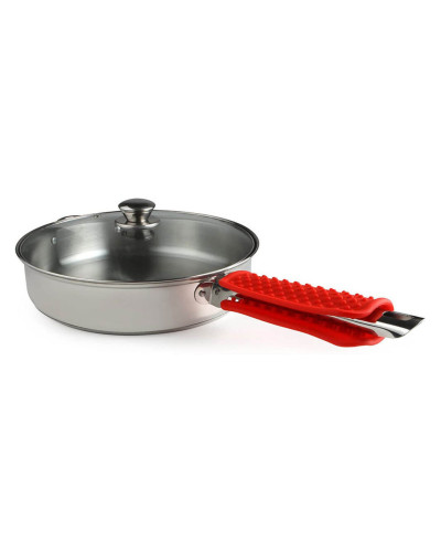 Прихватка-тримач силіконова Dexas Pot Handle Holder 15х9 червоний (GHH2-1795)