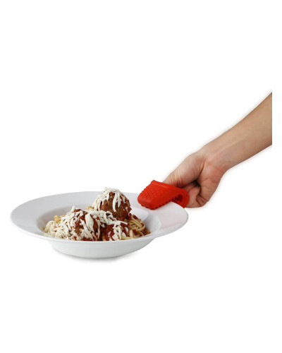 Рукавичка-прихватка силіконова Dexas Pinch MicroMitt S 2 шт 5,7х6,4 Червоний (GMM5-1795)