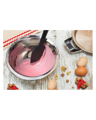 Лопатка силиконовая Dexas Silicone Spatula Черная (GN14-25-432)