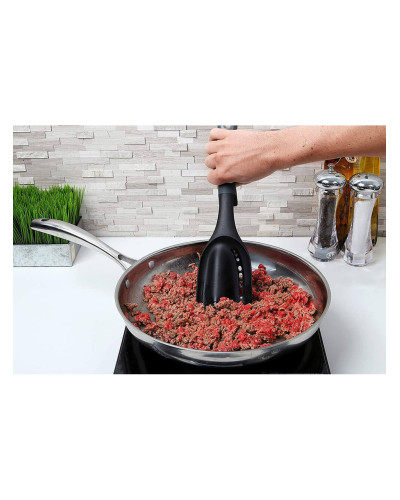 Лопатка Чоппер Dexas Nylon Meat Chopper для мяса нейлоновая 2в1 30.5см (GN13-25-432)