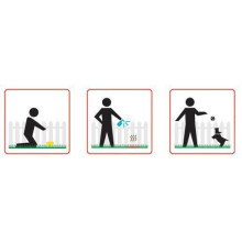 Привчання собак до туалету в певному місці Simple Solution Pee Post Pheromone-Treated Yard Stake (ss13000)