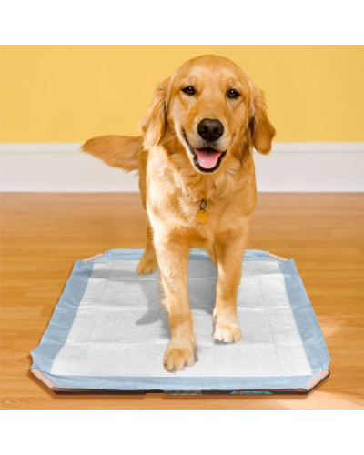 Поддон под пеленку для приучения щенков к туалету Simple Solution Training Pad Holder 52,5х52,5см (ss11371)