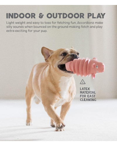 Игрушка для собак Outward Hound Accordionz Gator (Крокодил-аккордеон) салатовый 16,5 см (oh68093)