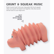 Игрушка для собак Outward Hound Accordionz Pig (Свинка-аккордеон) розовый 19 см (oh68092)