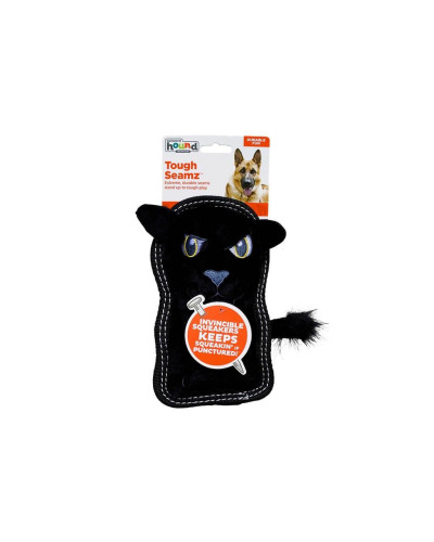 Игрушка для собак Outward Hound Invincibles Tough Seamz Panther (Пантера-пищалка) малая чорная 20 см (oh32160)