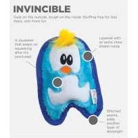 Игрушка для собак Outward Hound Invincibles Pinguin XS (Пингвин-пищалка) малая синий 20 см (oh67806)