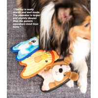 Игрушка для собак Outward Hound Invincibles Pinguin XS (Пингвин-пищалка) малая синий 20 см (oh67806)