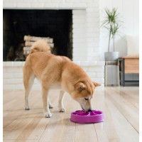 Миска-лабіринт для тварин Outward Hound Fun Feeder (Фан-Фідер) Квітка d = 20, H = 5.5 см, 240 г. Фіолетовий (oh51005)